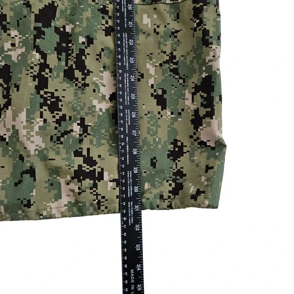 US Navy Mens‎ Small Long Type III Digital Camo Parka Working Uniform Jacket Coat